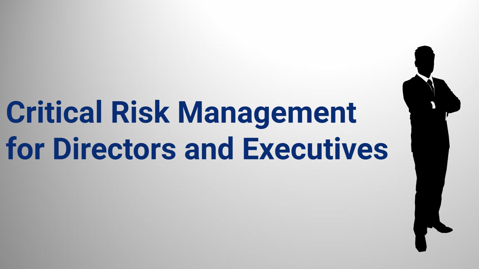 CRM for Directors and Executives Landing Page Process Safety LMS